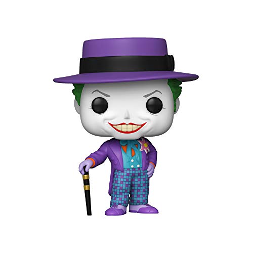 Funko Pop Heroes: Batman 1989 - Joker w/Hat w/Chase (El diseño Puede Variar) Multicolor Funko Pop Heroes: Batman 1989 - Joker w/Hat w/Chase (El diseño Puede Variar) Multicolor