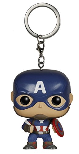 Funko Pop!- Pocket Keychain: Marvel: Avengers AOU: Captain America (5224) Funko Pop!- Pocket Keychain: Marvel: Avengers AOU: Captain America (5224)