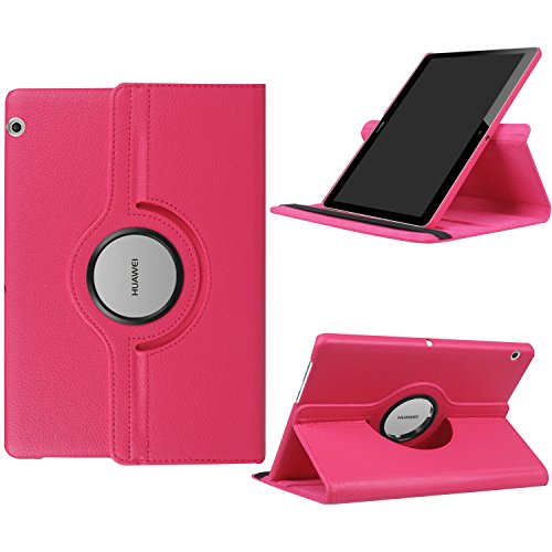 Funluna Huawei MediaPad T3 10 Funda - Giratoria 360 Grados Case Funda Carcasa para Huawei Mediapad T3 10 - Tablet de 9.6 Pulgadas IPS HD