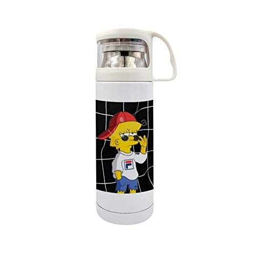 Funny Stainless Steel Vacuum Insulated Travel Mug The Simpsons Travel Mug 14oz/350ml