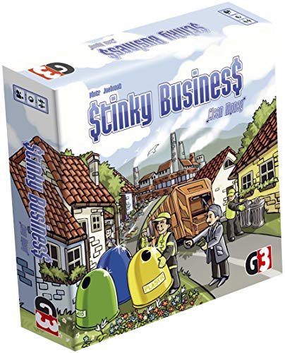 G3 Game 105747 German/English/Polish Stinky Business Board Game G3 Game 105747 German/English/Polish Stinky Business Board Game