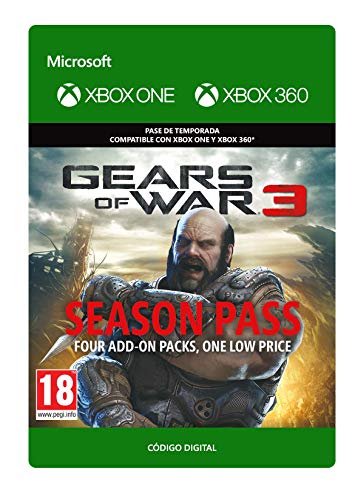 Gears of War 3 Season Pass | Xbox One - Código de descarga Gears of War 3 Season Pass | Xbox One - Código de descarga