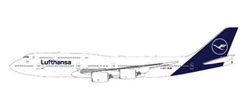 Gemini Boeing 747-8 Lufthansa New Livery Escala 1:400 W/Gear