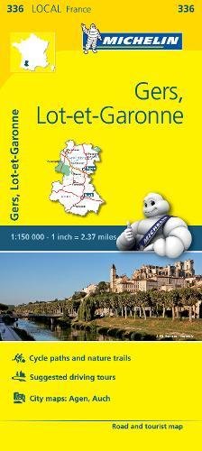 Gers, Lot-et-Garonne - Michelin Local Map 336: Map (Michelin Local Maps)