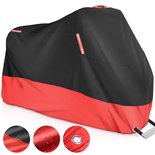 GHB Funda para Moto Funda Protector Cubierta de Moto para Resistente al Agua A Prueba de UV GHB Funda para Moto Funda Protector Cubierta de Moto para Resistente al Agua A Prueba de UV