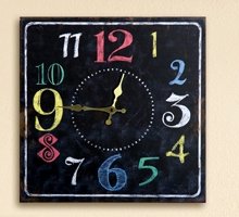 Gilde MDF Reloj de Pared M. dígitos Cuadrado de Colores, Fondo Color marrón Oscuro Longitud 4 cm Ancho 40 cm Altura 40 cm 44896 Gilde MDF Reloj de Pared M. dígitos Cuadrado de Colores, Fondo Color marrón Oscuro Longitud 4 cm Ancho 40 cm Altura 40 cm 44896