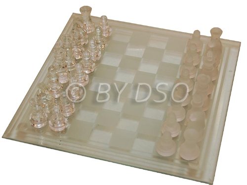 Gizmo juegos 2-in-1 Set de juegos de viaje en cristal ajedrez y para puerta 25cms 25 cms x BML81100