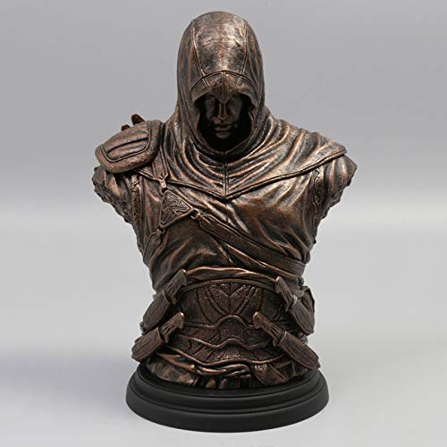 GJLMR Assassin'S Creed Bust Altair(Bronze Edition) Figura Statue Legacy Collection XCJSWZZ
