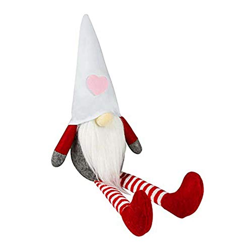 Glomixs San Valentín Gnome peluche sin cara decoración de muñecas regalo para mujeres Glomixs San Valentín Gnome peluche sin cara decoración de muñecas regalo para mujeres