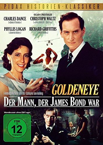 Goldeneye - Der Mann, der James Bond war / Spannende, starbesetzte Filmbiografie mit Charles Dance und Christoph Waltz über den 007-Schöpfer Ian Fleming (Pidax Historien-Klassiker) [Alemania] [DVD]