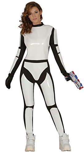 Guirca- Disfraz adulta soldado espacial, Talla 38-44 (84528.0)