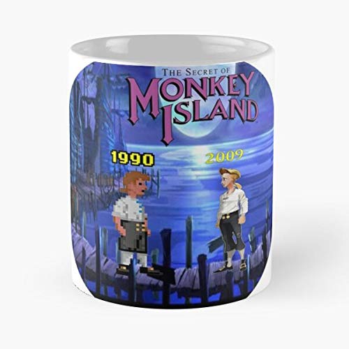 Guybrush 90-09 Classic Mug - Novelty Ceramic Cups 11oz, Unique Birthday And Holiday Gifts For Mom Mother Father-teiltspe