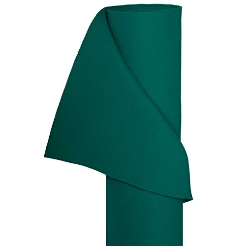 HaGa® Tela de fieltro para manualidades, 1,5 m, color verde oscuro HaGa® Tela de fieltro para manualidades, 1,5 m, color verde oscuro
