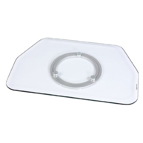HAMA, Soporte Giratorio para TV, Universal, Rotación de 360º, Antideslizante, Pantallas de Hasta 42" (107 cm), Transparente, Cristal de Seguridad, Medidas 80 x 40 x 3 cm, Carga Máxima hasta 60 kg HAMA, Soporte Giratorio para TV, Universal, Rotación de 360º, Antideslizante, Pantallas de Hasta 42" (107 cm), Transparente, Cristal de Seguridad, Medidas 80 x 40 x 3 cm, Carga Máxima hasta 60 kg