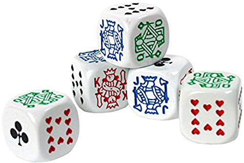 HARMILIY Poker Dice Liar Dice HARMILIY Poker Dice Liar Dice