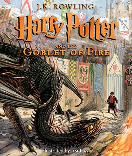 HARRY POTTER & GOBLET OF FIRE ILLUSTRATED HC ED: 4