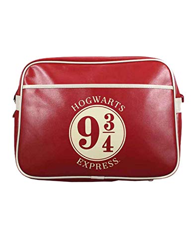 Harry Potter Hogwarts Express 9 3/4 Bolso Bandolera 45 Centimeters Rojo (Red)