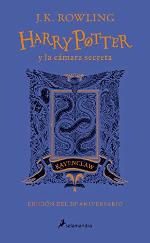 Harry Potter y la cámara secreta (edición Ravenclaw del 20º aniversario) (Harry Potter 2): Azul