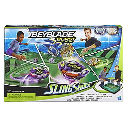 Hasbro - Bey Cross Collision Battle Set (Hasbro, E5565EU5) , color/modelo surtido Hasbro - Bey Cross Collision Battle Set (Hasbro, E5565EU5) , color/modelo surtido