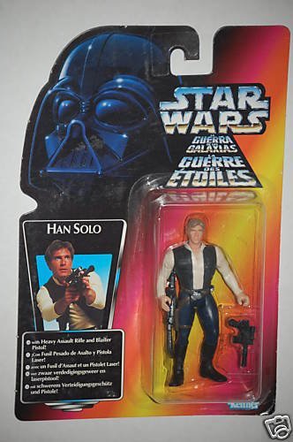 Hasbro Star Wars Acción Figura Han Solo de 1996