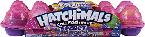 Hatchimals CollEGGtibles, Cosmic Candy Edición Limitada Snacks Secretos Paquete de 12 Huevos Cartón, para niños a Partir de 5 años