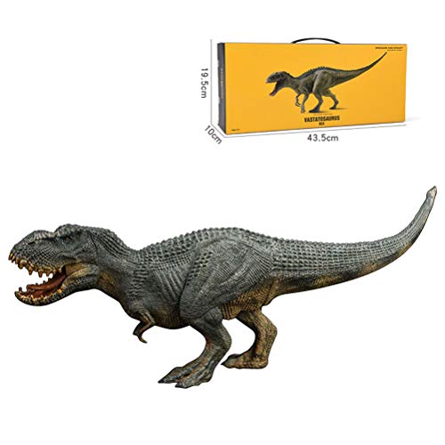HEITIGN Modelo de Dinosaurio King Kong, Figuras de Acción de Plástico Jurásico Indominus Rex Modelo de Animales de Mundo de Dinosaurios de Boca Abierta, Modelo Educativo Realista Estatuilla