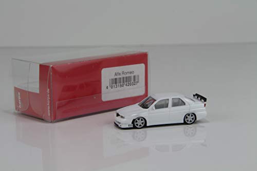 Herpa 420327 Alfa Romeo 155 Rennsport, Color Blanco