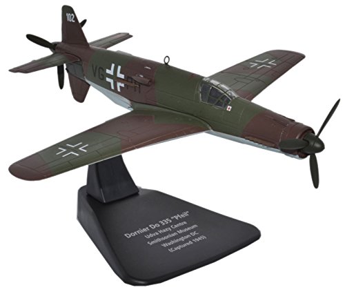 Herpa Oxford Diecast - Modelo del combatiente Experimental Dornier bimotor Do 335 Pfeil, lo Mismo Que el Museo Smithsonian de Washington, a Escala 1:72 Herpa Oxford Diecast - Modelo del combatiente Experimental Dornier bimotor Do 335 Pfeil, lo Mismo Que el Museo Smithsonian de Washington, a Escala 1:72