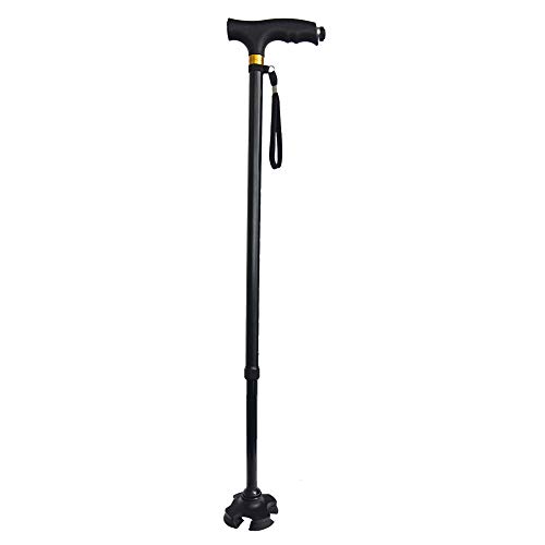 Hogar y Mas Bastón Telescopico de Aluminio,Todo Terreno y luz Led. Contera Articulada diseño Tobillo Biónico y Antideslizante. 75/100cm Hogar y Mas Bastón Telescopico de Aluminio,Todo Terreno y luz Led. Contera Articulada diseño Tobillo Biónico y Antideslizante. 75/100cm