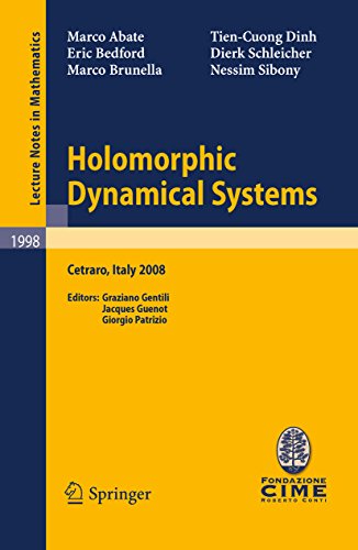 Holomorphic Dynamical Systems: Lectures given at the C.I.M.E. Summer School held in Cetraro, Italy, July 7-12, 2008 (Lecture Notes in Mathematics Book 1998) (English Edition)