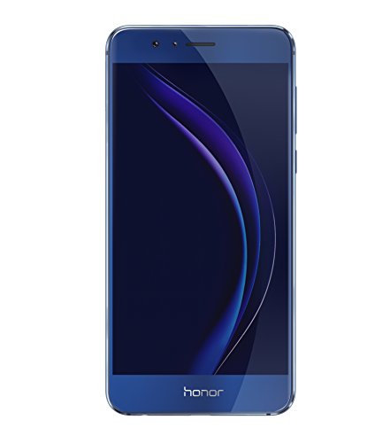 HONOR 8 Smartphone Libre Android, Pantalla 5.2", 4G, WiFi, Bluetooth, 32 GB, 4 GB RAM, Dual Nano SIM, cámara de 12 MP/8 MP, Azul