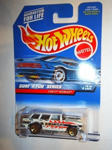 Hot Wheels 1999-964 Surf'n Fun 4 of 4 Chevy Nomad 1:64 Scale by