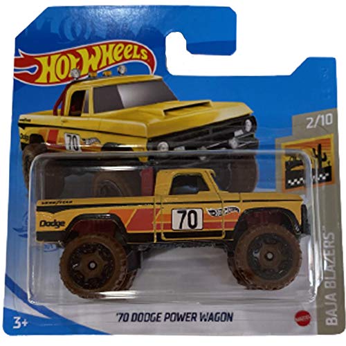 Hot Wheels '70 Dodge Power Wagon Baja Blazers 2/10 2021 (3/250) Short Card