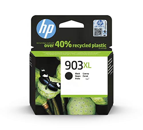 HP 903XL T6M15AE, Negro, Cartucho de Tinta de Alta Capacidad Original, compatible con impresoras de inyección de tinta HP OfficeJet 6950, 6951, OfficeJet Pro 6960, 6970