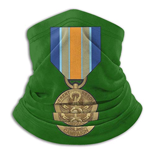 huatongxin Medalla de la campaña de resolución inherente de la operación Calentador de cuello cálido y resistente al viento huatongxin Medalla de la campaña de resolución inherente de la operación Calentador de cuello cálido y resistente al viento