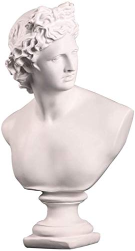 HYBUKDP Estatuas Escultura clásica Figura Estatua Ornamento de David Busto/Escultura del Busto Diana Cazadora de Artista habitación Información turística Dormitorio Regalo de la decoración, A, Color HYBUKDP Estatuas Escultura clásica Figura Estatua Ornamento de David Busto/Escultura del Busto Diana Cazadora de Artista habitación Información turística Dormitorio Regalo de la decoración, A, Color