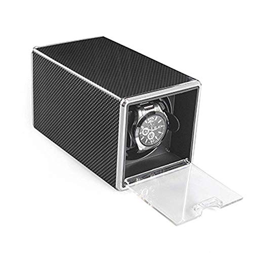 HYCy Caja de Almacenamiento de Reloj Agitador de Reloj automático Mecánico de Transferencia de Reloj Bobinadora Caja de bobinado Inicio Mini Moda