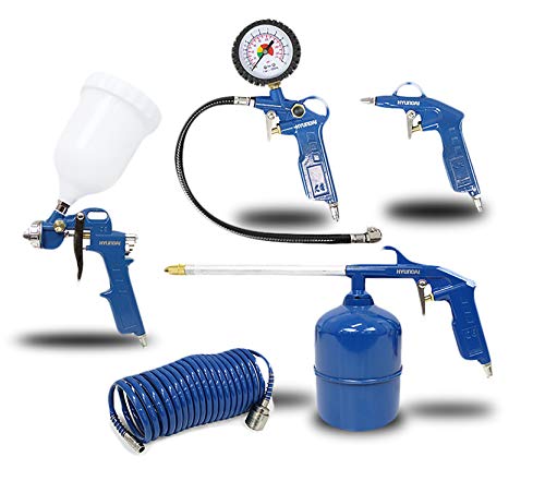 Hyundai HY-55901 Kit Herramientas Aire 5 Piezas Hyundai HY-55901 Kit Herramientas Aire 5 Piezas