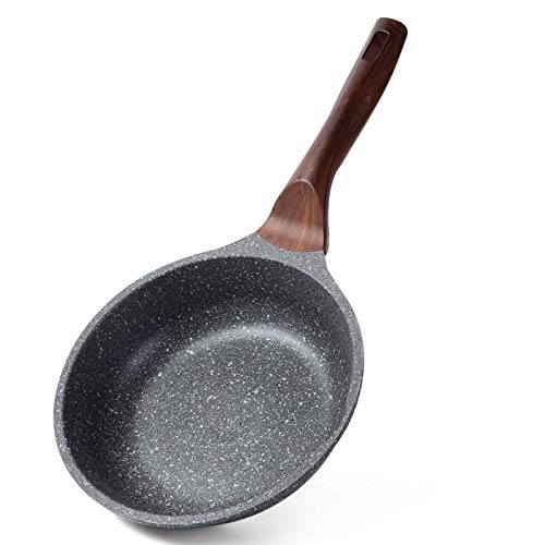 ilimiti 22CM Sartén de Piedra 22cm, sarten Piedra Antiadherente 8.5INCH sarten Antiadherente PFOA Free, Mango ergonómico, Apto para Inducción y Lavavajillas (φ22CM) ilimiti 22CM Sartén de Piedra 22cm, sarten Piedra Antiadherente 8.5INCH sarten Antiadherente PFOA Free, Mango ergonómico, Apto para Inducción y Lavavajillas (φ22CM)