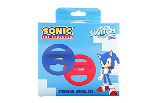 Indeca - Pack 2 Volantes Joy-Con Sonic (Nintendo Switch)