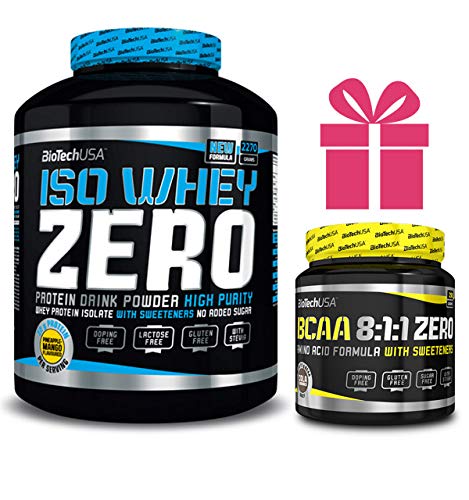 Iso whey zero 2,27 kgs chocolate + bcaa 8:1:1 180 grs Iso whey zero 2,27 kgs chocolate + bcaa 8:1:1 180 grs