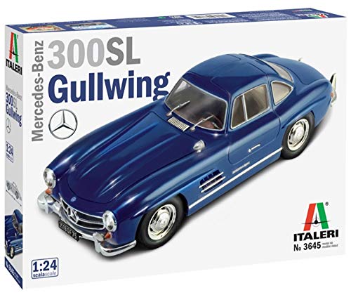 Italeri 3645S – 1:24 Mercedes Benz 300 SL Gull Wing, maqueta, maqueta, modelismo, modelismo, modelismo, Manualidades, Hobby, Pegado, Juego de construcción de plástico. Italeri 3645S – 1:24 Mercedes Benz 300 SL Gull Wing, maqueta, maqueta, modelismo, modelismo, modelismo, Manualidades, Hobby, Pegado, Juego de construcción de plástico.