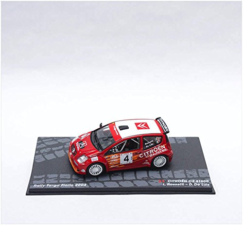 IXO Coches Rally 1:43 1/43 Citroen C2 S1600 Rossetti-De Luis 2004 Targa Flor eRAL085