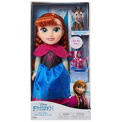 Jakks Pacific Disney Frozen Anna 35cm. Ana y Sven con Set de Té para Dos. Tea Time Jakks Pacific Disney Frozen Anna 35cm. Ana y Sven con Set de Té para Dos. Tea Time