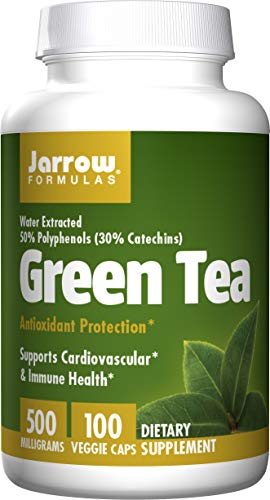 Jarrow Formulas Green Tea 500mg - 100 Cápsulas
