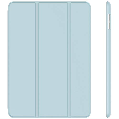 JETech Funda para iPad (9,7 Pulgadas 2018/2017 Modelo), Carcasa con Soporte Función, Auto-Sueño/Estela, Azul Claro JETech Funda para iPad (9,7 Pulgadas 2018/2017 Modelo), Carcasa con Soporte Función, Auto-Sueño/Estela, Azul Claro