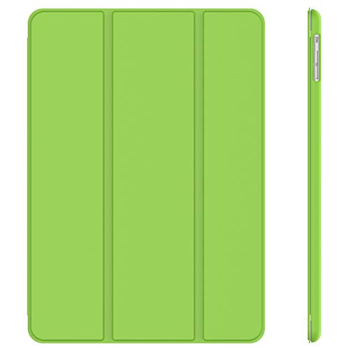 JETech Funda para iPad Air, Carcasa con Soporte Función, Auto-Sueño/Estela, Verde