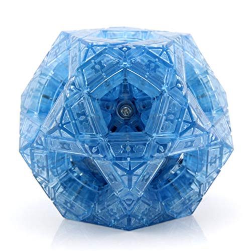JIARUN Cubo de Cube, Inteligencia desafiante, Azul Transparente de Juguetes Especiales, colección de edición Limitada Adecuada para Jugadores de Alto Nivel
