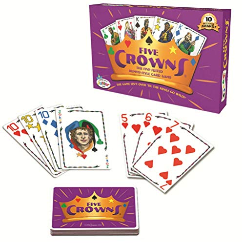 Juego de cartas Five Crowns, Five Crowns Divertido juego de cartas para niños Adluts Fiesta de reunión familiar, Bienvenido al juego de mesa Diviértete amigos Juego de cartas Rummy Tarjeta de juego Juego de cartas Five Crowns, Five Crowns Divertido juego de cartas para niños Adluts Fiesta de reunión familiar, Bienvenido al juego de mesa Diviértete amigos Juego de cartas Rummy Tarjeta de juego