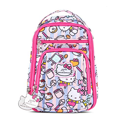 JuJuBe Mini Brb, Backpack para Niñas, Hello Kitty Bakery